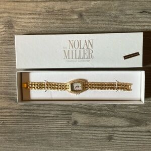 NEW NOLAN MILLER GLAMOUR WATCH COLLECTION STERLING